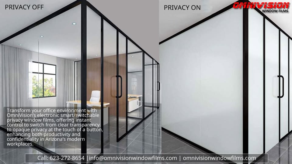 Smart Switchable Film Demonstration